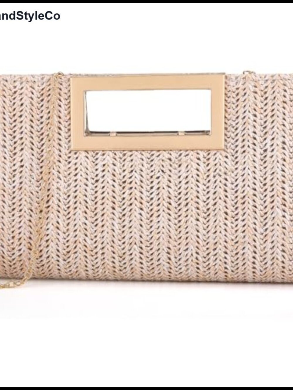 Woven Clutch Purse Women Envelope Evening Bag Boho Crossbody